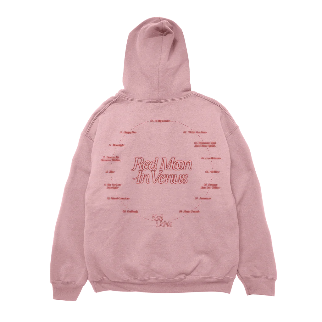 Kali Uchis - Pink Red Moon in Venus Anniversary Hoodie