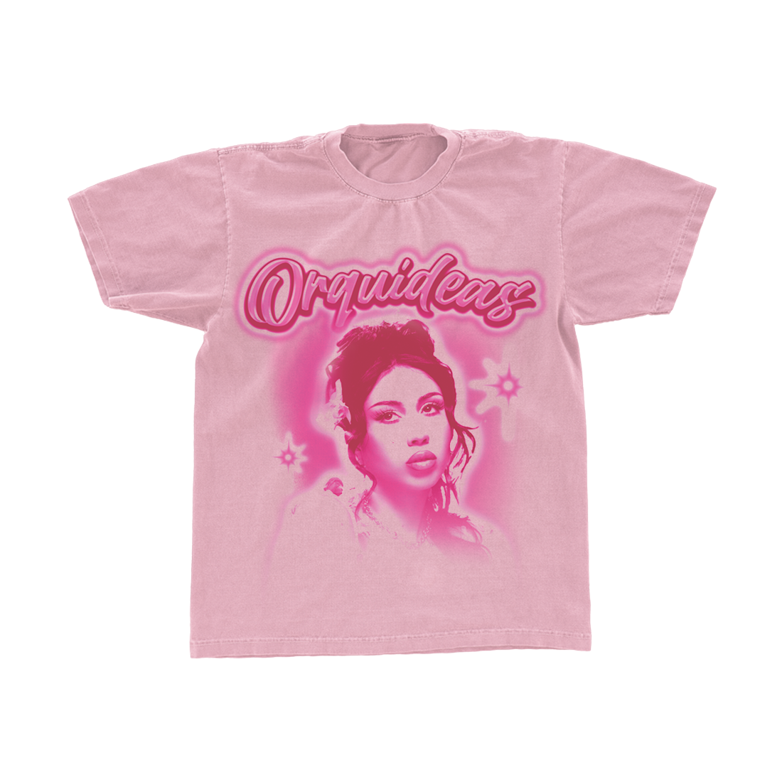 Kali Uchis - Pink Orquídeas Portrait Short-Sleeve T-Shirt
